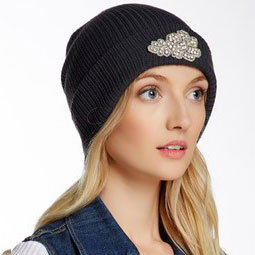 Silver Mia Beanie - Grey :: Beanies - Jolie